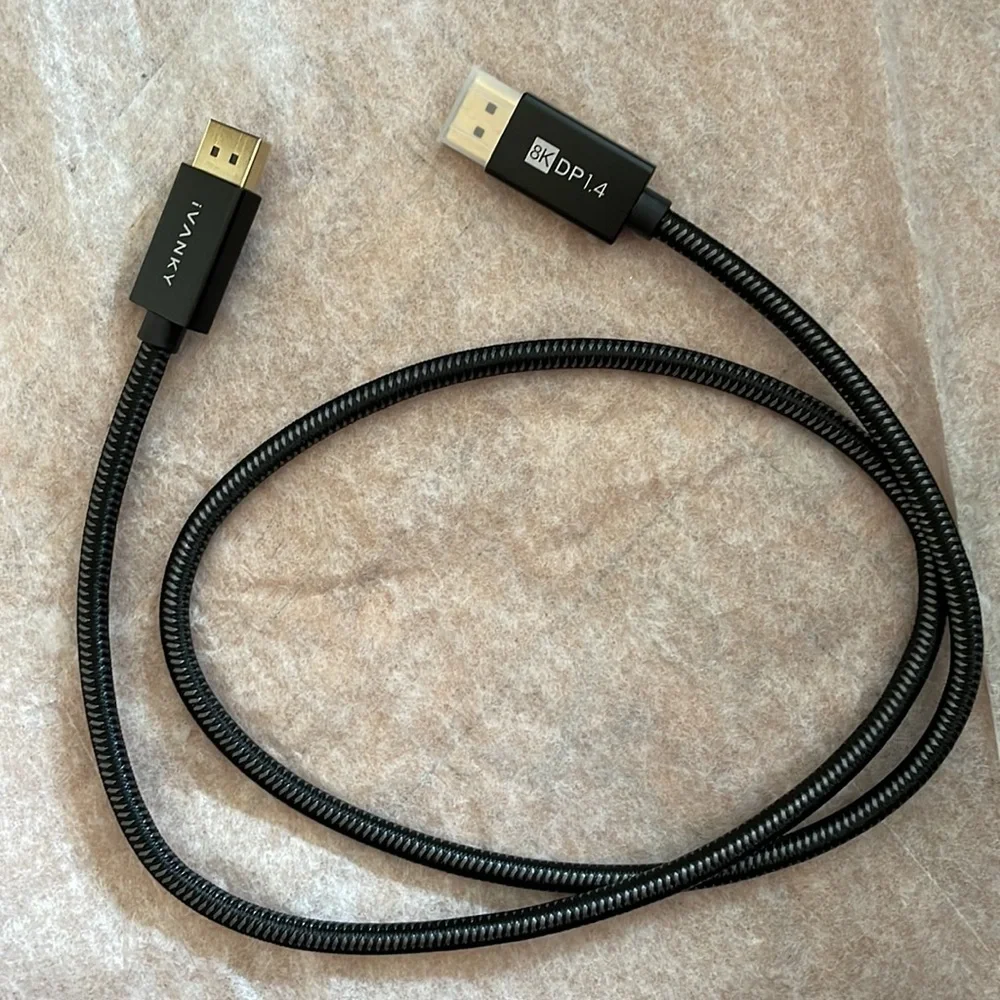 IVANKY 8K DP 1.4 Cable—Compatible for PC and Gamers